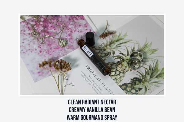 Clean Radiant Nectar creamy vanilla bean warm gourmand spray