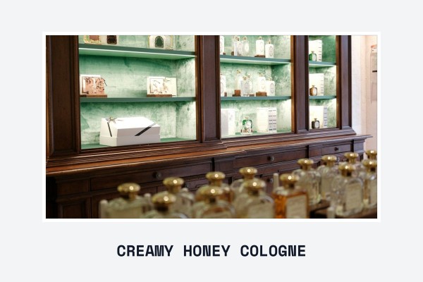 creamy honey cologne