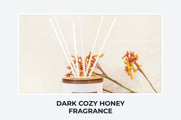 dark cozy honey fragrance