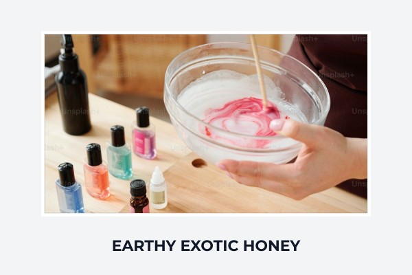 earthy exotic honey