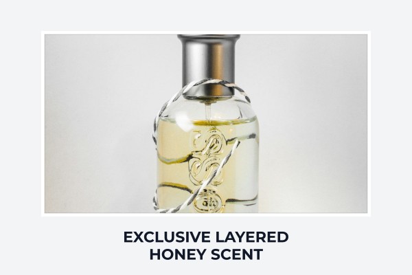 exclusive layered honey scent