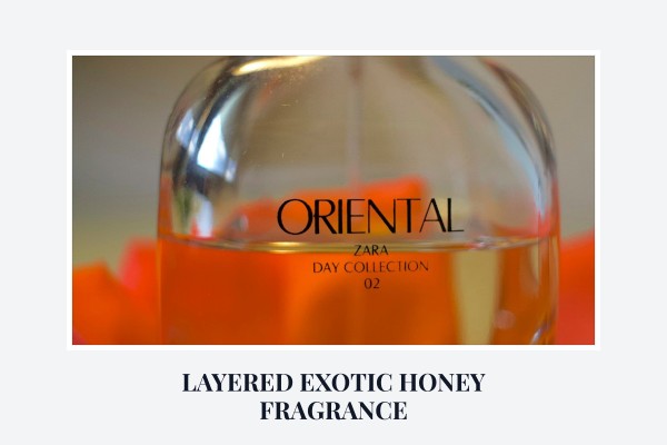 layered exotic honey fragrance