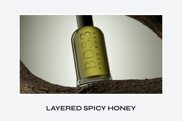 layered spicy honey
