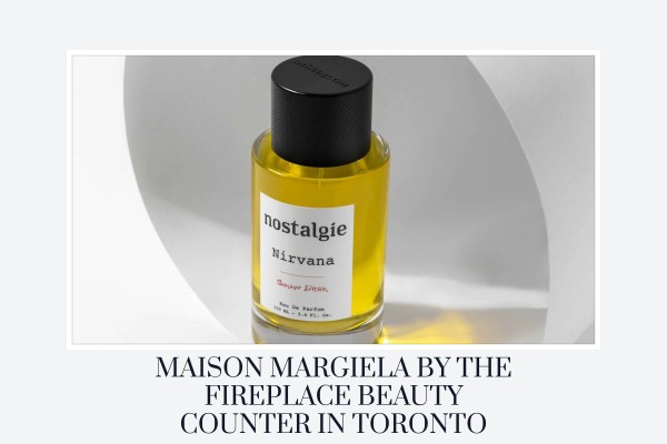 Maison Margiela By the Fireplace beauty counter in Toronto