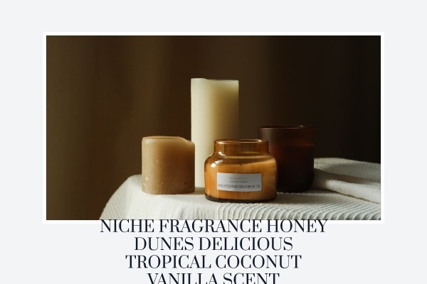 Niche Fragrance Honey Dunes delicious tropical coconut vanilla scent