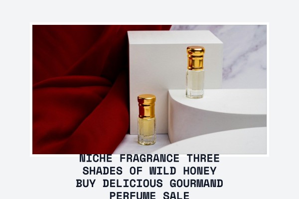 Niche Fragrance Three Shades of Wild Honey buy delicious gourmand perfume sale
