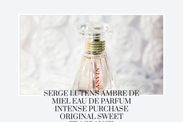 Serge Lutens Ambre de Miel Eau de Parfum Intense purchase original sweet fragrance